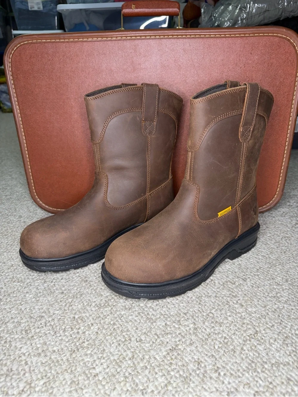 NWOT Herman Survivors steel toe boots